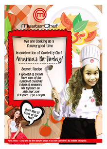 Master Chef Birthday